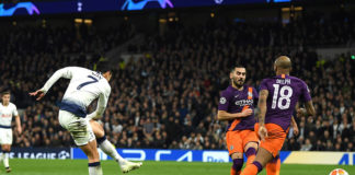 Spurs 1-0 Man City Son scores Lloris saves Aguero penalty
