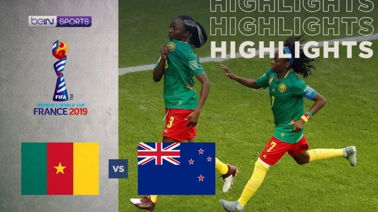 ไฮไลท์ฟุตบอลหญิงชิงแชมป์โลก 2019 แคเมรูน 2 – 1 นิวซีแลนด์ (กลุ่ม E)